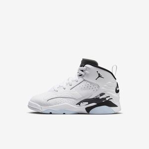 11C Nike Jordan Kids White, Blue and Black Sneakers